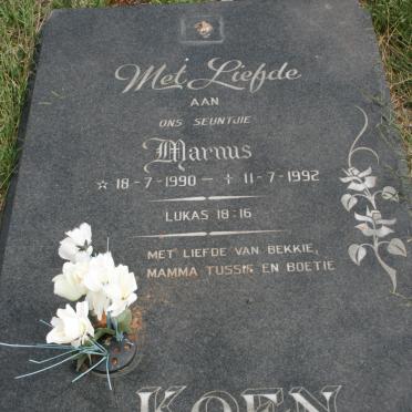 KOEN Marnus 1990-1992