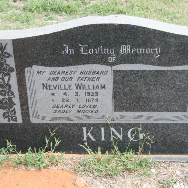 KING Neville William 1939-1978
