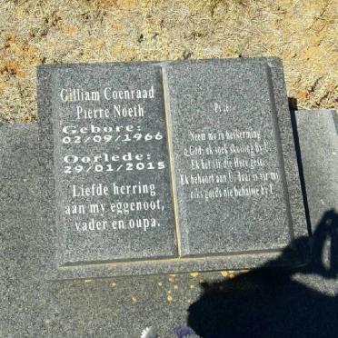 NOETH Gilliam Coenraad Pierre 1966-2015