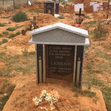 ? Lesego 1980-2016