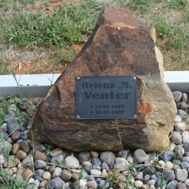 VENTER Helena M. 1916-2002