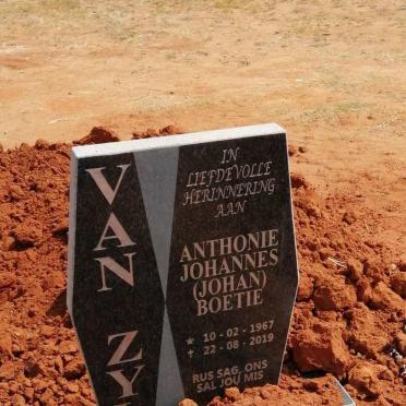 ZYL Anthonie Johannes, van 1967-2019