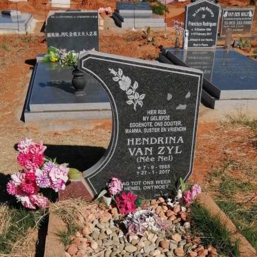 ZYL Hendrina, van nee NEL 1985-2017