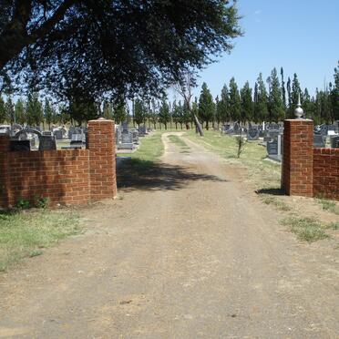 1. Entrance to Bainsvlei cemetery