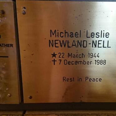 NELL Michael Leslie, NEWLAND 1944-1988