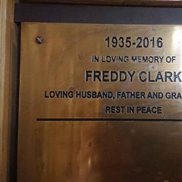 CLARK Freddy 1935-2016
