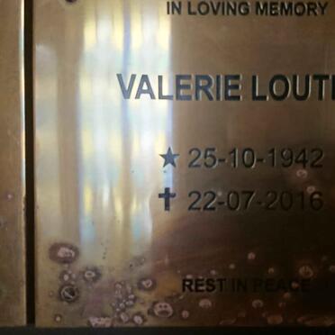 LOUTFIE Valerie 1942-2016