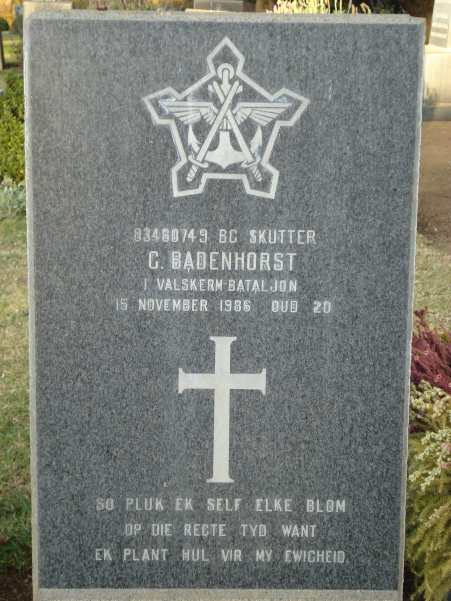BADENHORST G. -1986