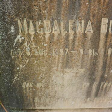 BUYS Magdalena 1897-1942