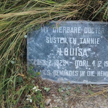 BEER Anna M.S., de 1903-1977 :: DE BEER Louisa 1929-1945