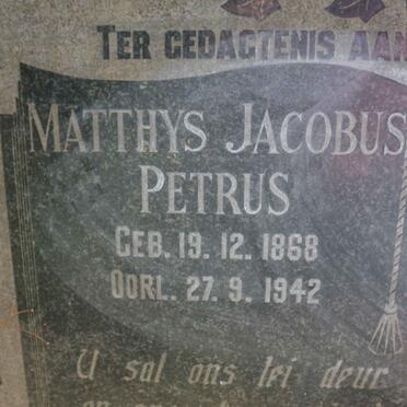 GREYVENSTEIN Matthys Jacobus Petrus 1868-1942 &amp; Anna Maria WEYLAND 1871-1949