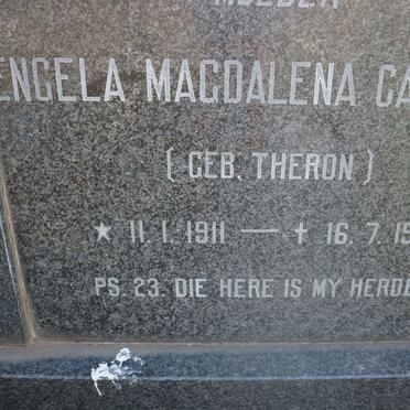 HENNING Engela Magdalena Catharina nee THERON 1911-1979