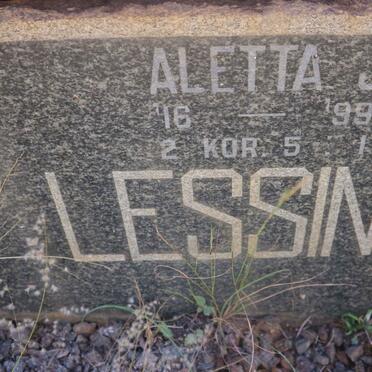 LESSING Aletta J. 1916-1999