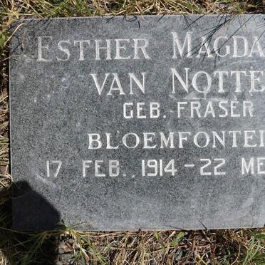 NOTTEN Wilco Pieter, van 1874-1952 :: VAN NOTTEN Johanna 1881-1960