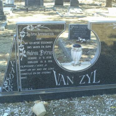 ZYL Gideon Petrus, van 1935-1991