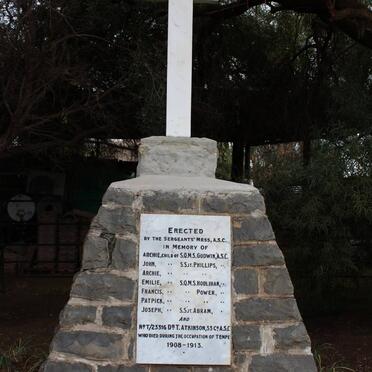 1. Tempe Memorial - 1908-1913