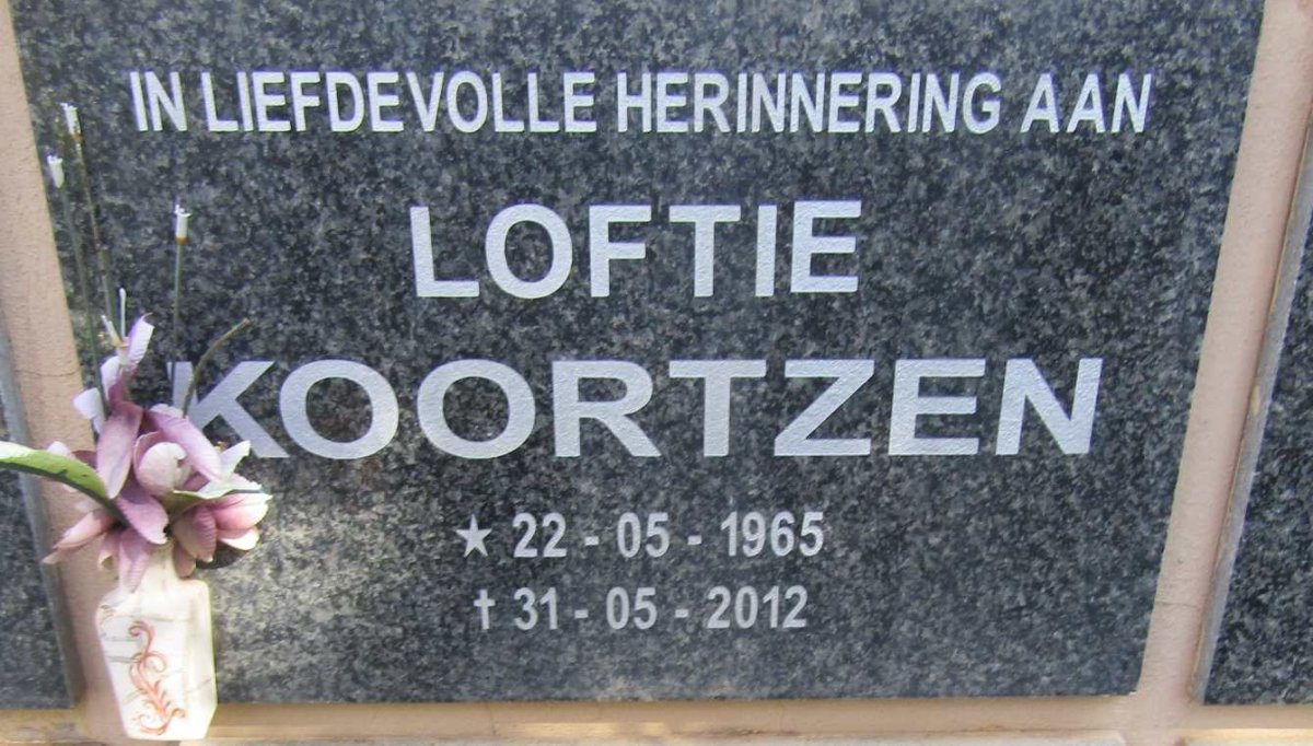KOORTZEN Loftie 1965-2012