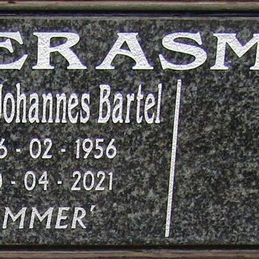 ERASMUS Lucas Johannes Bartel 1956-2021