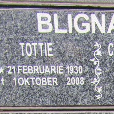 BLIGNAUT Tottie 1930-2008 &amp; Cecilia Johanna 1923-2021