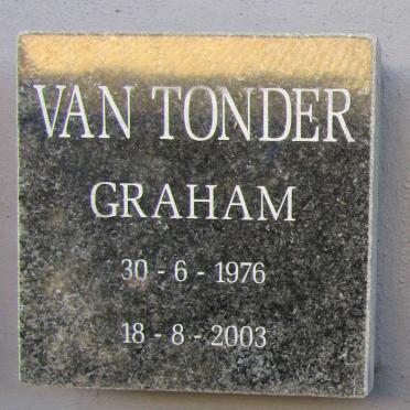 TONDER Graham, van 1976-2003
