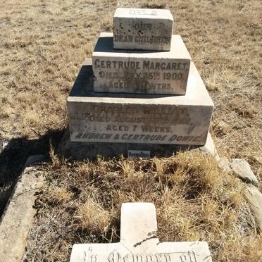 DOWIE Gertrude Margaret -1900 :: DOWIE Charles William -1901