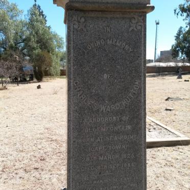 HUTTON Charles Ward 1825-1886