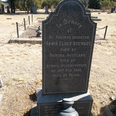 STEWART Annie Elder -1898