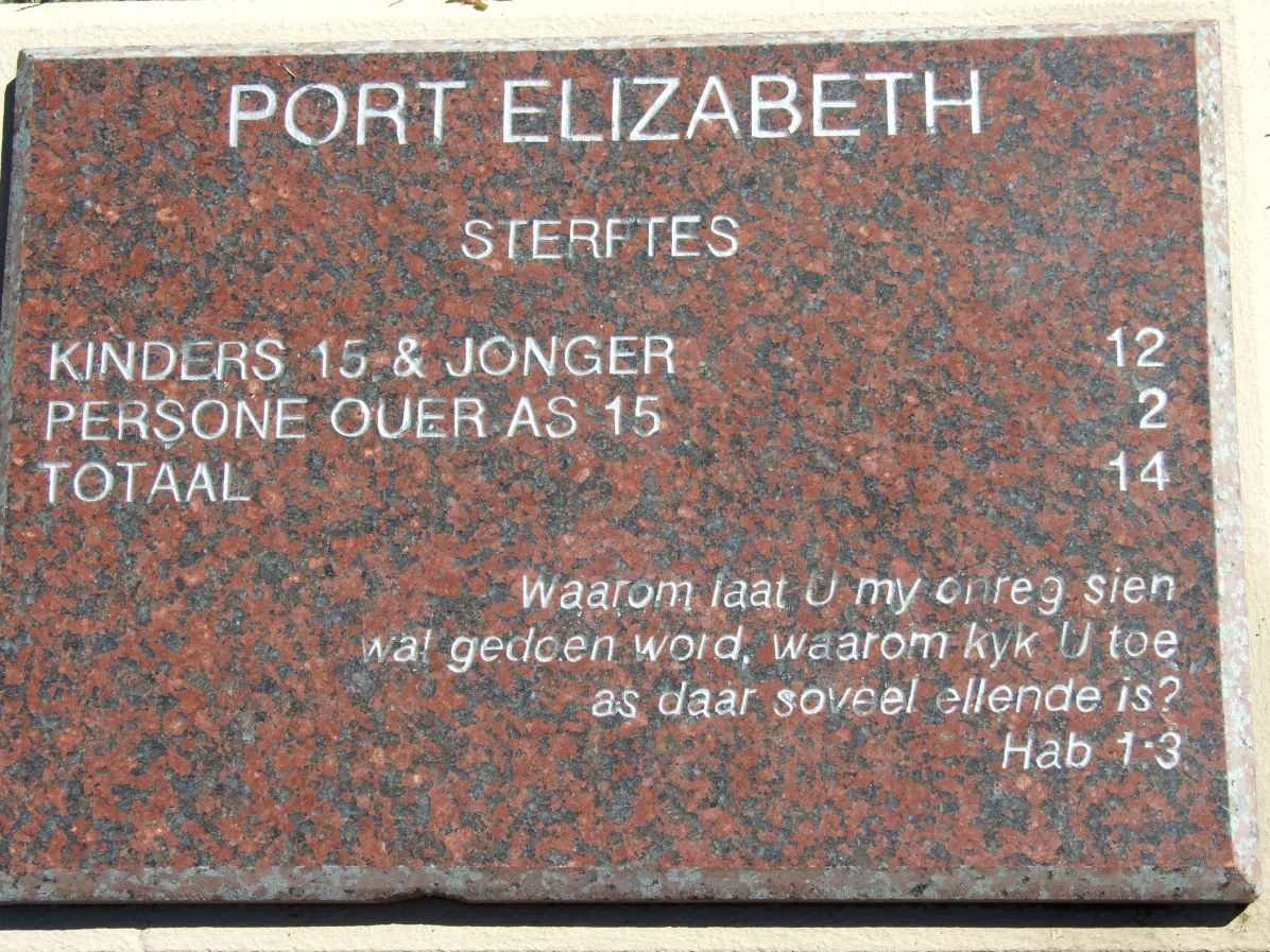PORT ELIZABETH