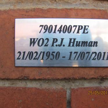 HUMAN P.J. 1950-2011