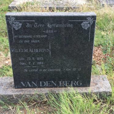 BERG Willem Albertus, van den 1883-1964