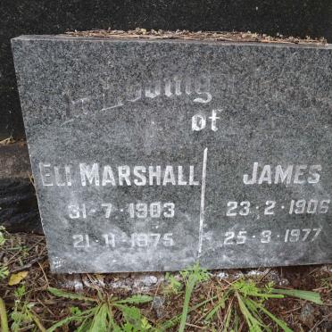 BERRY James 1905-1977 &amp; Eli MARSHALL 1903-1975