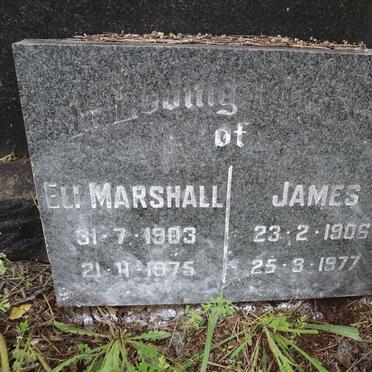 BERRY James 1905-1977 &amp; Eli MARSHALL 1903-1975