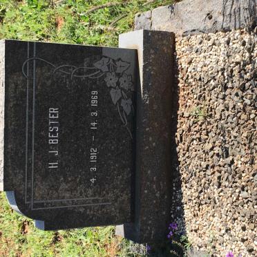 BESTER H.J. 1912-1969