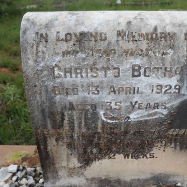 BOTHA Christo -1929