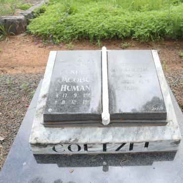 COETZEE Hendrik Jacobus Human 1963-1996