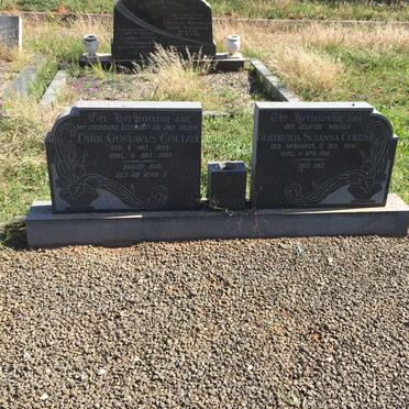 COETZEE Dirk Gustavus 1895-1967 &amp; Gertruida Susanna MYNHARDT 1906-1991