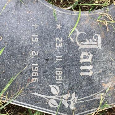 CONRADIE Jan 1891-1966