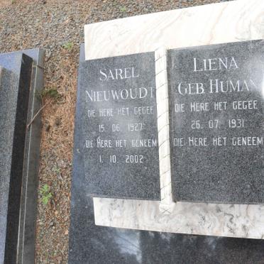 COETZEE Sarel Nieuwoud 1927-2002 &amp; Liena HUMAN 1931-