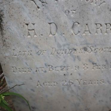 CARR H.D. -1904