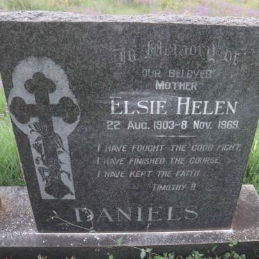 DANIELS Sydney 1897-1953 &amp; Elsie Helen 1903-1969