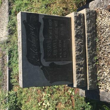 ESTERHUIZEN Susarah Johanna 1934-1964