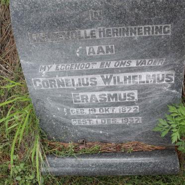 ERASMUS Cornelius Wilhelmus 1872-1937