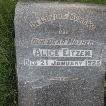 EITZEN Alice -1925