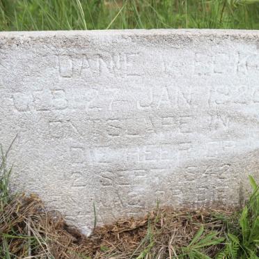 ECK Danie, v. 1920-1942