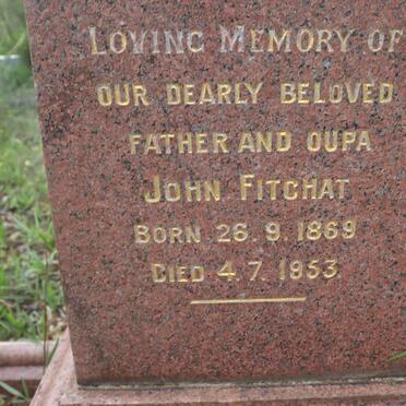 FITCHAT John 1869-1953