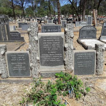GROBLER Jan Harm 1864-1943 &amp; Johanna Maria COETZEE 1864-1949
