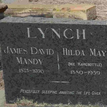 LYNCH James David Mandy 1875-1956 &amp; Hilda May HAREBOTTLE 1880-1959