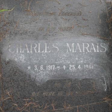 MARAIS Charles 1917-1981