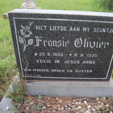 OLIVIER Fransie 1932-1935
