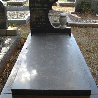 PRETORIUS Maarten 1930-1965